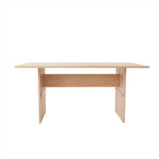 OYOY LIVING Kotai spisebord, rektangulær - hvidpigmenteret egetræ (160x80)